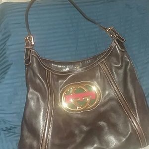 Vintage Gucci  handbag and Gucci dust bag